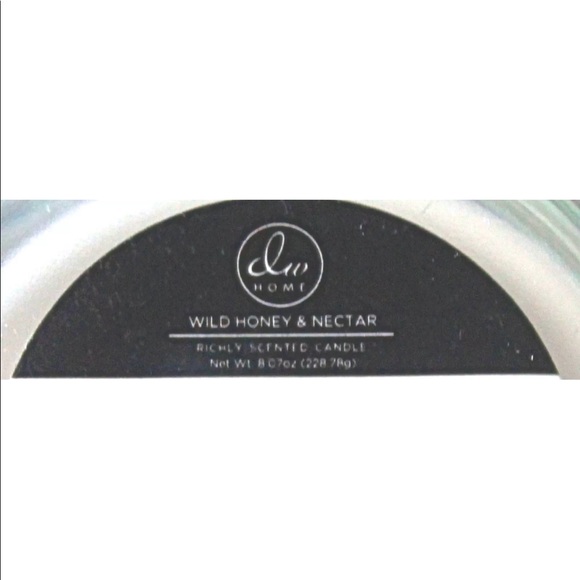 DW HOME CANDLE WILD HONEY & NECTAR 1 WICK SOY WAX NEW - Picture 3 of 3